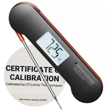 ThermoMaven F1 Pro Rapid Meat Thermometer Waterproof Accurate 0.6s Reading