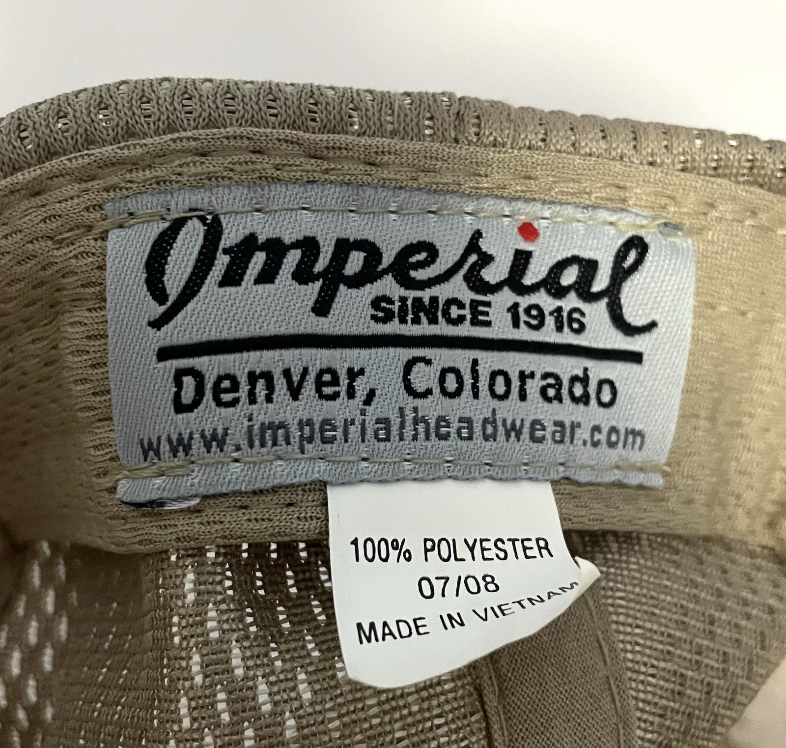 PGA Adjustable Baseball Hat Dixie Section Imperia… - image 6