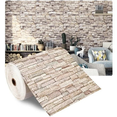 #ad 3D Tile Brick Wall Sticker Self adhesive Waterproof Foam Panel Wallpaper USA $39.95
