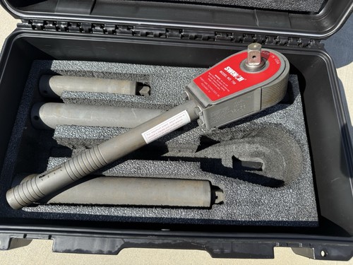 Curtiss Wright SWENCH 750 Impact Wrench Set Pelican Case Excellent Condition