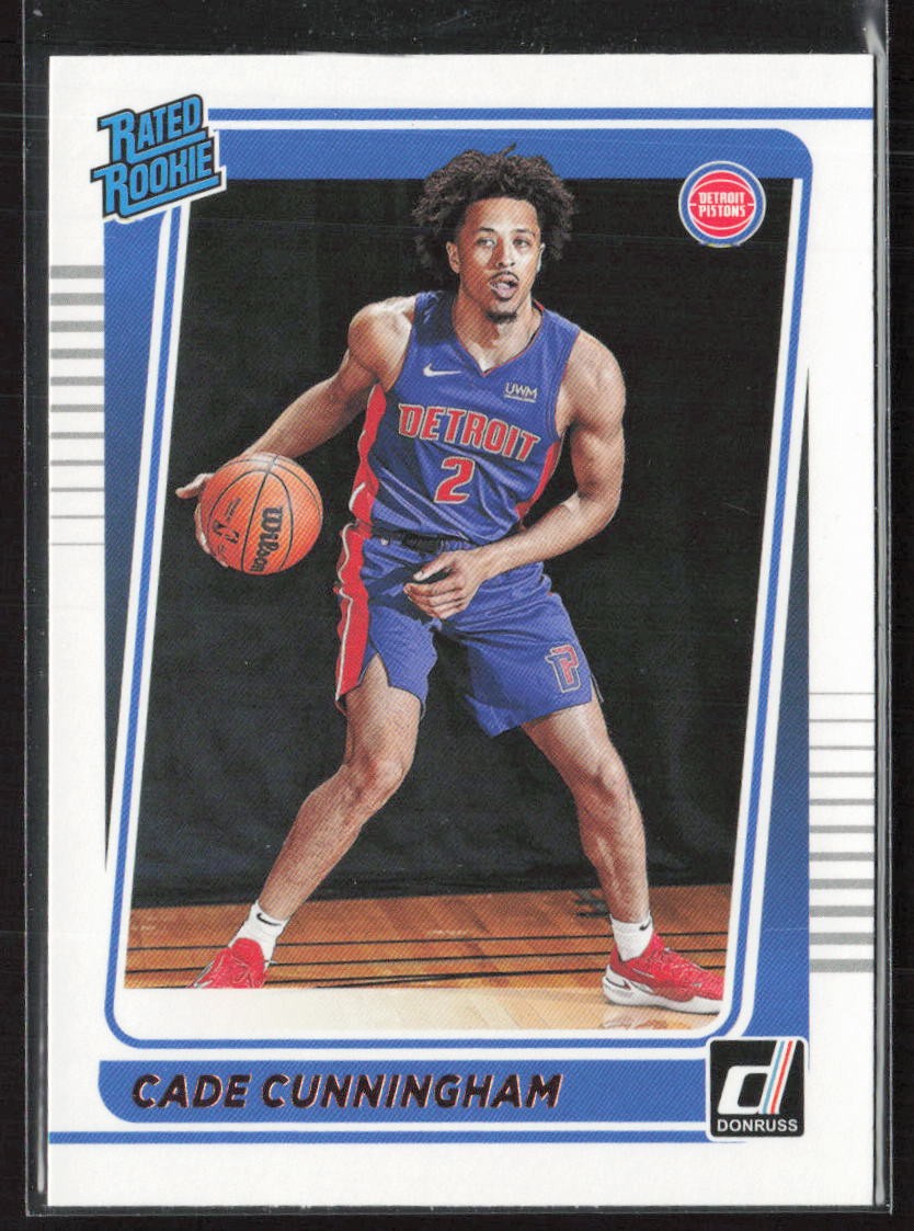 2021-22 Donruss #211 Cade Cunningham Detroit Pistons RC (A3)