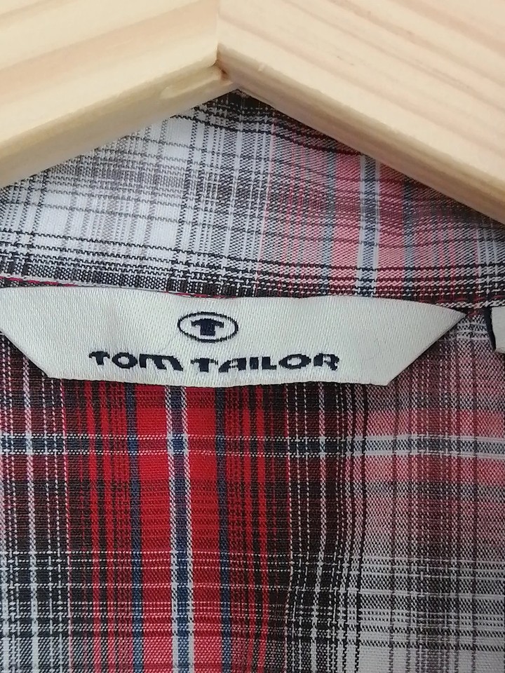 TOM TAILOR Camicia Basic con Dettagli increspati sul Colletto
