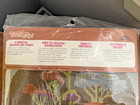 Vintage Sunset Needlepoint Kit Brown Thistle and Lace fits 12” x 12" frame NEW — photo 7