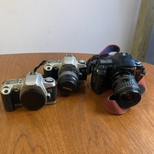 3 x Canon SLR Film Cameras, Canon EOS 500 & EOS 5 SPARES