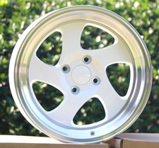 Brand New 16x8 4-100 25 White Machined Lip Wheels Fits Honda Civic Ek Eg Brand New 16x8 4-100 25 White Machined Lip Wheels Fits Honda Civic Ek Eg
