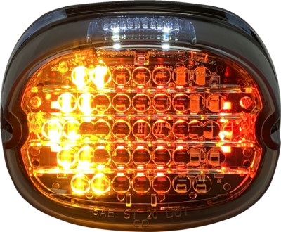 Custom Dynamics Low Profile Led Taillight With Integrated Auxiliary Turn Signals