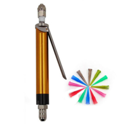 Manual Dispensing Gun UV Dispensing Pen Pneumatic Dispenser for Medium Viscosity