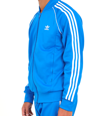 トップス archive adidas track jacket light blue adidas '80s Nylon Archive 3-Stripes Track Top - Blue | Free