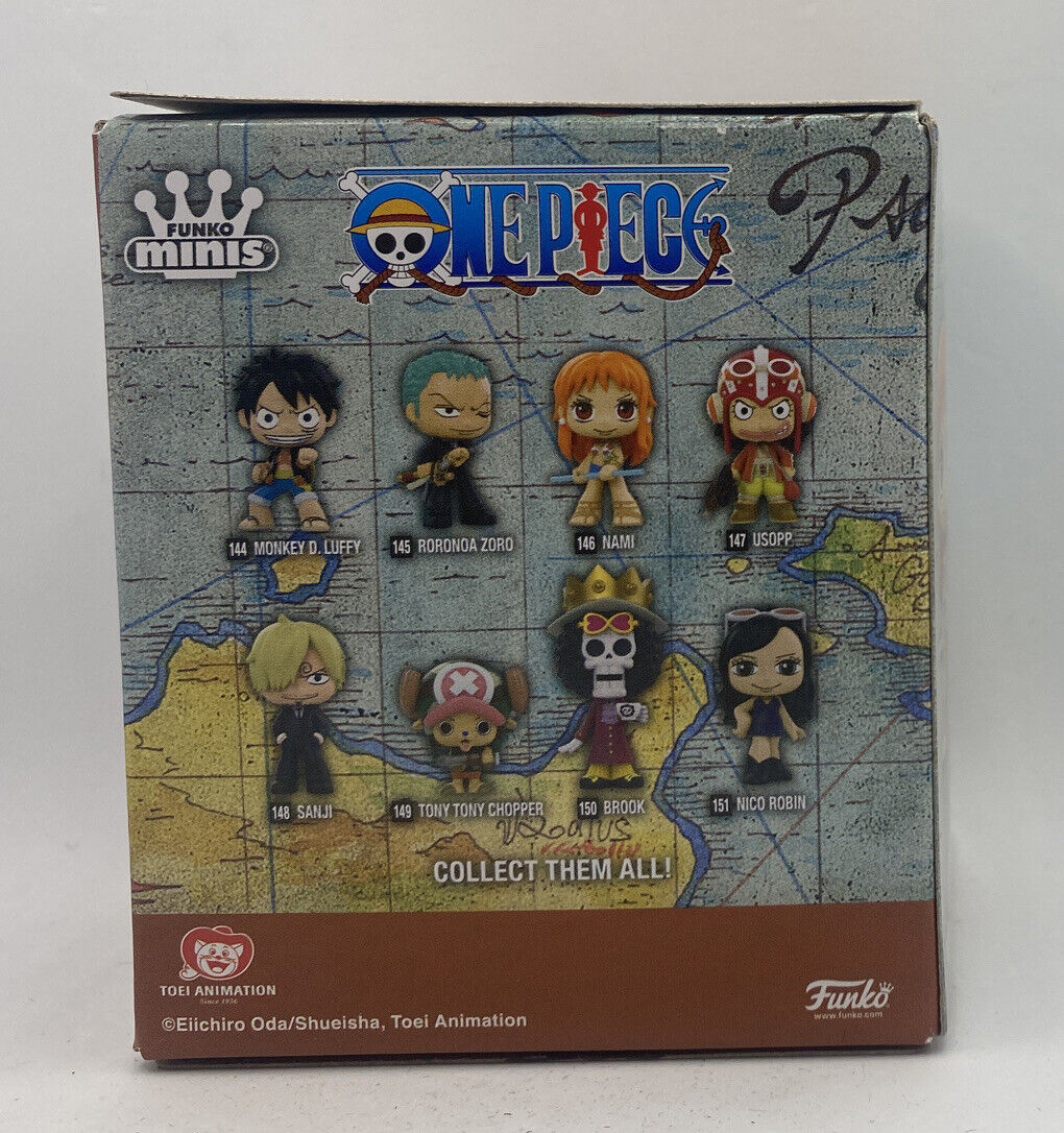 One Piece - Luffy, Zoro, Usopp, Robin & Chopper - Soft Vinyl Mini