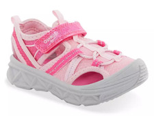 NEW Oshkosh Toddler Girls Closed Toe Abe Play Sandals Size 9