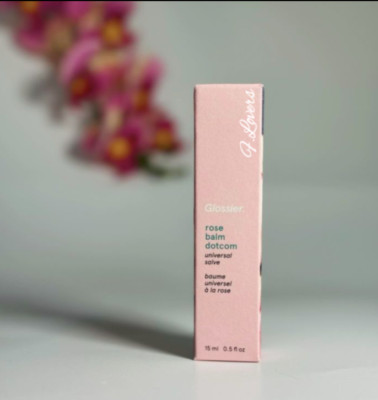 Glossier Rose Lippenbalsam Dotcom Universal Hautsalbe Originalformel Neu