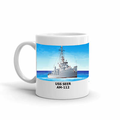 Navy Emporium USS Seer AM-112 Coffee Cup Mug
