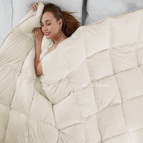 3 PCs Comforter Set Down Alternative 400 GSM Egyptian Cotton Multiple Colors - Picture 127 of 312