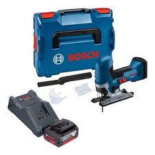 Bosch GST 18V-125 S Professional Stichsäge 18 V 125 mm + 1x Akku 4,0 Ah + Lader