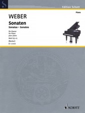 Sonata Sheet Music Edited from the Text of the Carl Maia Von Weber 049045977