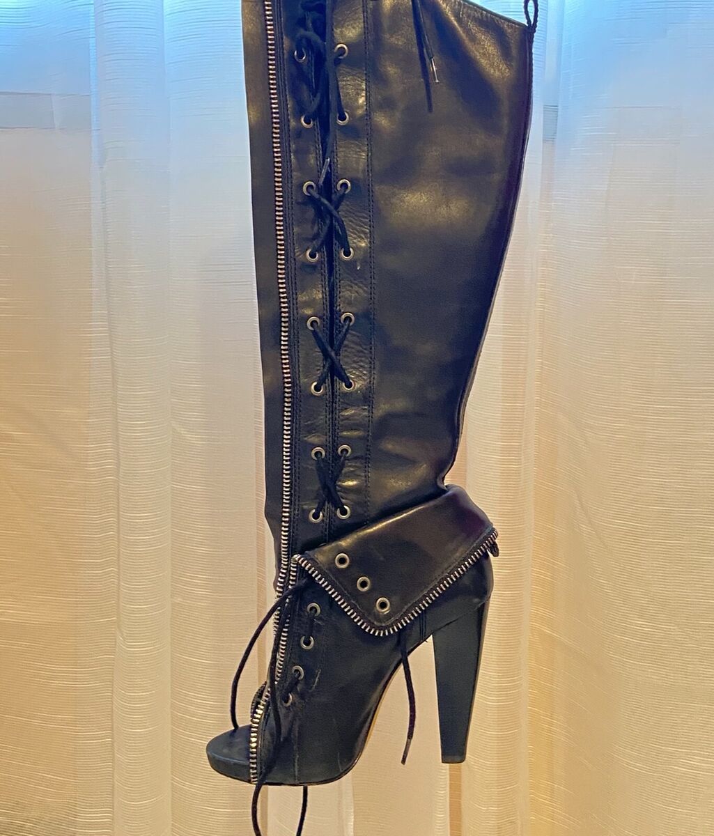 ALEXANDER WANG FREJA LEATHER LACE UP BOOTS SOLD OUT! size 36 ALEXANDER WANG FREJA LEATHER LACE UP BOOTS SOLD OUT! size 36