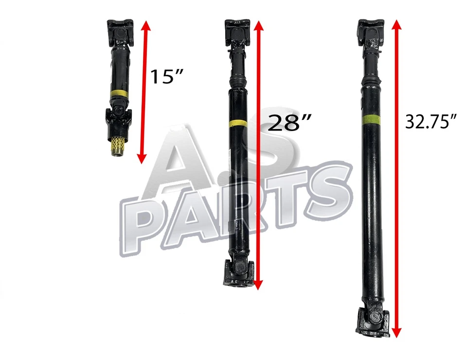 Juego de ejes de hélice de eje de transmisión distancia entre ejes larga para Suzuki Samurai SJ410 Foto 4 de 4