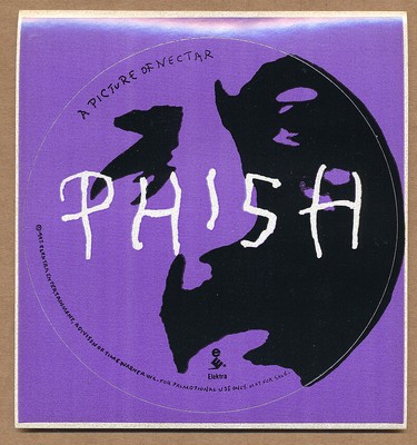 Phish - A Picture of Nectar RARE promo sticker '92