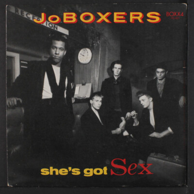 JOBOXERS: she's got sex / jealous love RCA 7'' Single 45 RPM