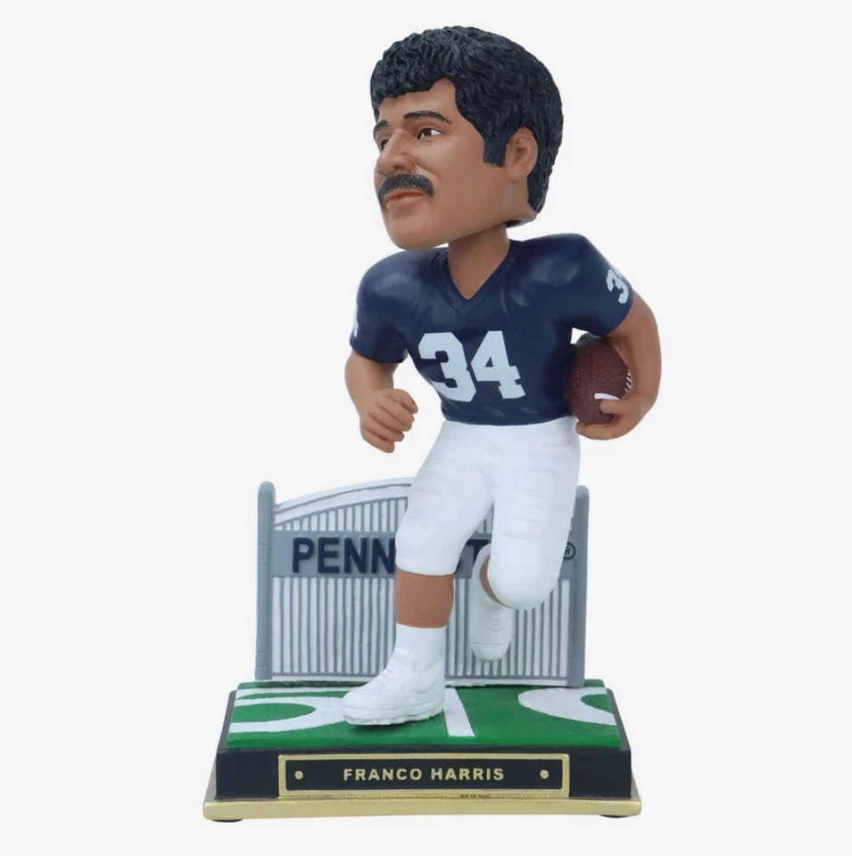 Franco Harris Penn State Nittany Lions Gates Series Bobblehead FOCO NEW STEELERS - Image 2 of 4