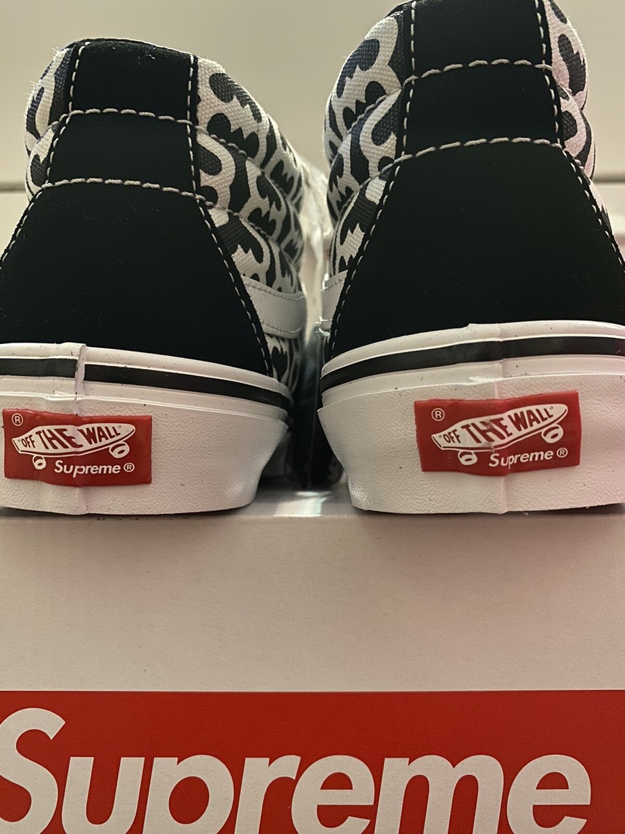 supreme vans grosso forever skate grosso mid size 8 authentic vans