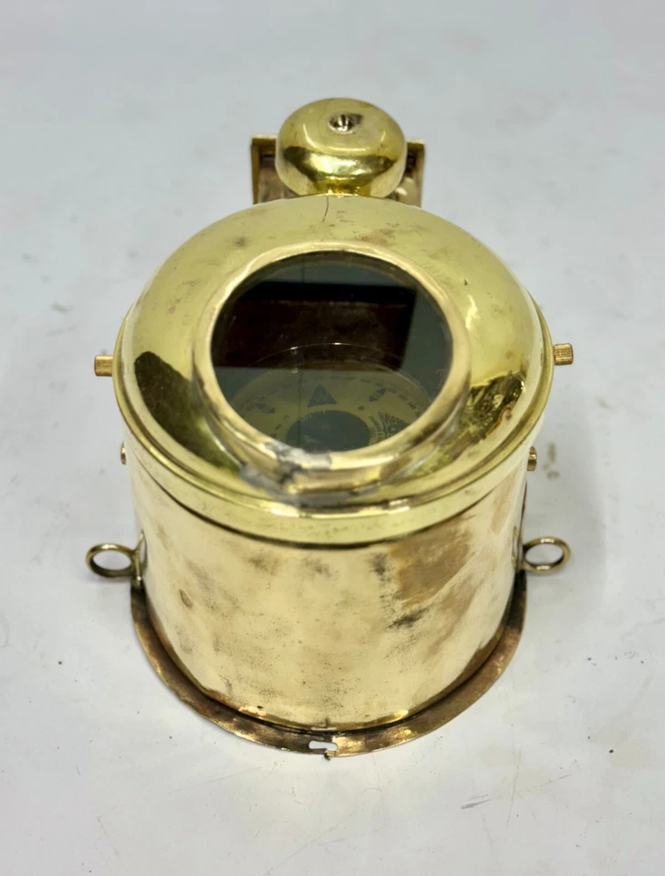 Brújula original BERGEN NAUTIK navegación de colección hecha en Noruega rara Foto 2 de 4