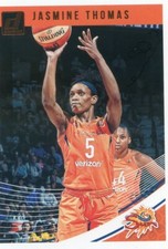 2019 Panini Donruss WNBA Base Card #74 Jasmine Thomas - Connecticut Sun