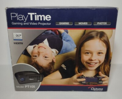 Optoma PT105 Playtime, DPL Projector, Gaming and Video Projector