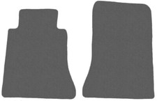 Graphit Fußmatten, Teppiche VORNE für Mercedes E cl W124 limousine 1984-1993 14x