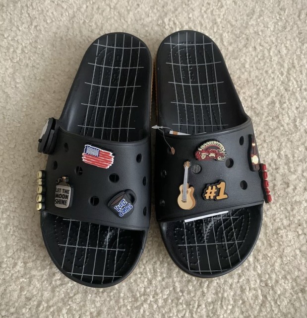 luke combs x crocs classic bootlegger slide