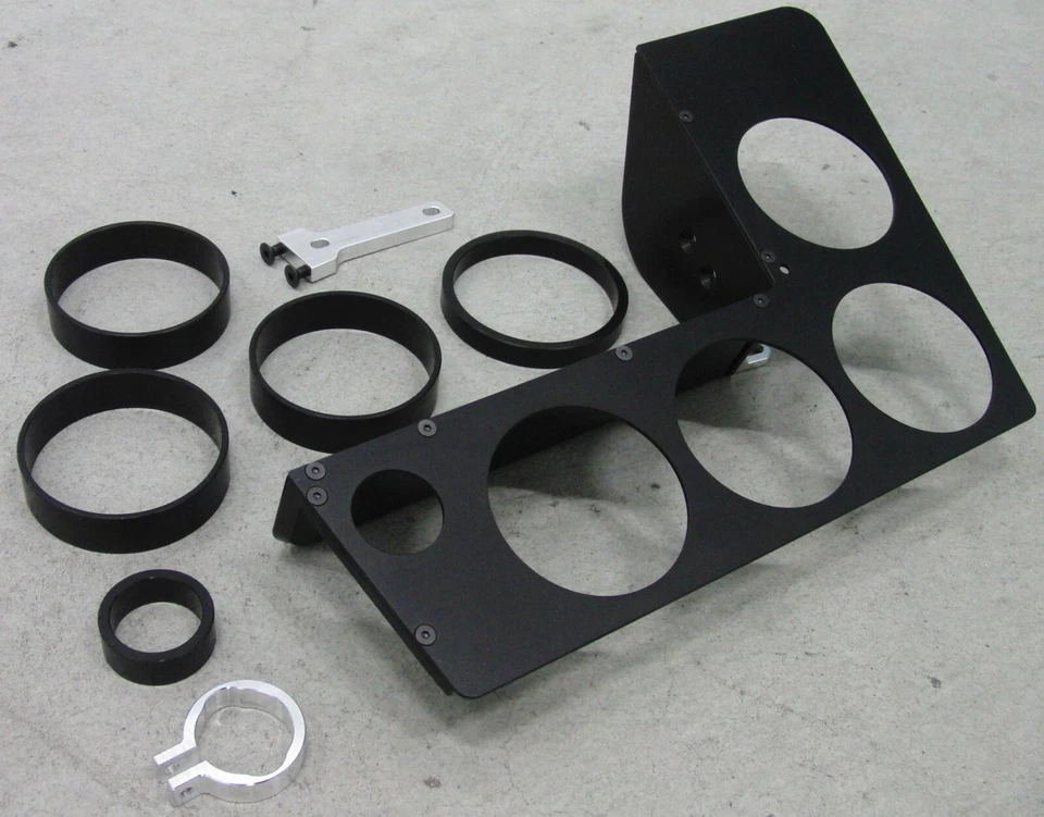 E30 BMW CONSOLA CENTRAL ACEITE MEDIDOR DE TEMPERATURA CLÚSTER - MECANIZADO CNC PARA 325, 325I, 325E Foto 3 de 4