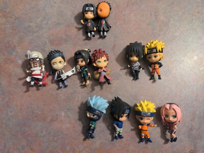 Naruto Shippuden Banpresto Chibi Kyun-Chara figure NARUTO Lot of 12
