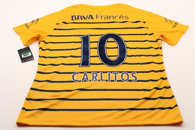 NIKE Boca Juniors authentic L 新品未使用 Boca Juniors 15 Away - 10 Carlitos - Nike Authentic - Match