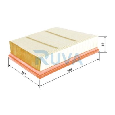 Fits Land Rover Range Evoque Discovery Sport Jaguar E-Pace Ruva Air Filter