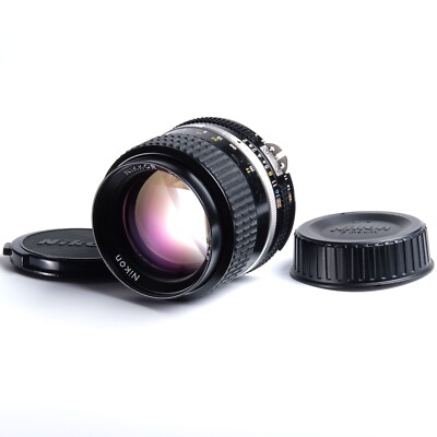 【美品】Nikon Ai-S Nikkor 85mm F2 Nikon Ai-s Nikkor 85mm F2 Portrait Lens Ais[Near MINT/Tested