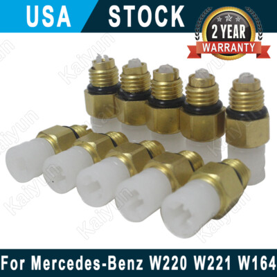 10x Air Valve For Mercedes-Benz W220 W221 W164 W211 Air Connector Brass Fitting