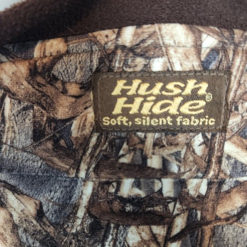 Gamehide Mens XL Hunting Jacket Mossy Oak Duck Blind Camo Fleece Lined - Picture 7 of 8