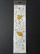 NIP Heidi Grace Designs Flourishes Rub-Ons Pumpkins Fall Autumn 32 Pieces