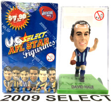 2009 SELECT AFL COLLECTIBLE STARS COLOR FIGURINE No-29 DAVID HALE-NTH. MELB.