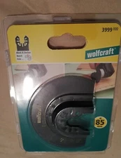 Wolfcraft 3999000 Segmented Blade HSS 85mm For Bosch PMF