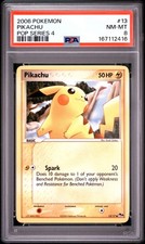 2006 POKEMON POP SERIES 4 #13 PIKACHU PSA 8 on eBay