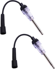 Inline Spark Plug Tester, Straight Boot Small Engine Tester Tool, 2PCS 