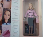 1998 Avon Representative Professional Blonde Barbie in Pink Outfit  NRFB!