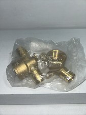 2 New Barb Crimp Pex 1  X1  x1  Female NPT Tee