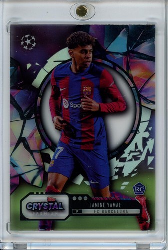 2023-24 Topps Crystal Premium UEFA Champions League #27 Lamine Yamal