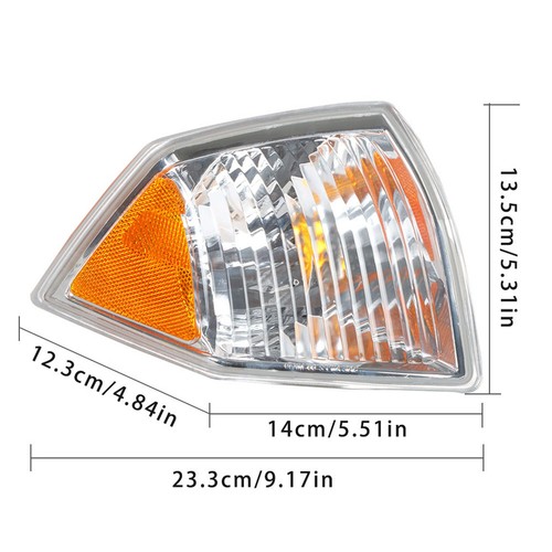 For Jeep Compass 07-10 Turn Signal Corner Light Passenger/Right Side - Picture 3 of 6