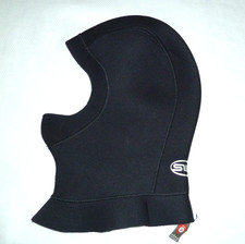 Slinx Scuba Diving Wetsuit Hood 5mm Neoprene Size Medium Black
