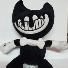 Bendy and the Ink Machine Bendy Plush Stuffed Animal, Black  White