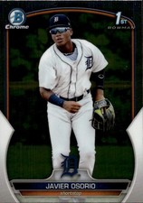 2023 Bowman Javier Osorio #BCP-4 Chrome Prospects Detroit Tigers 34G