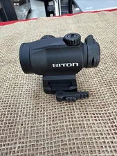 Riton Optics X3 Tactix ARD 1x25 2 MOA Red Dot Lower 1/3 Co-Witness QD